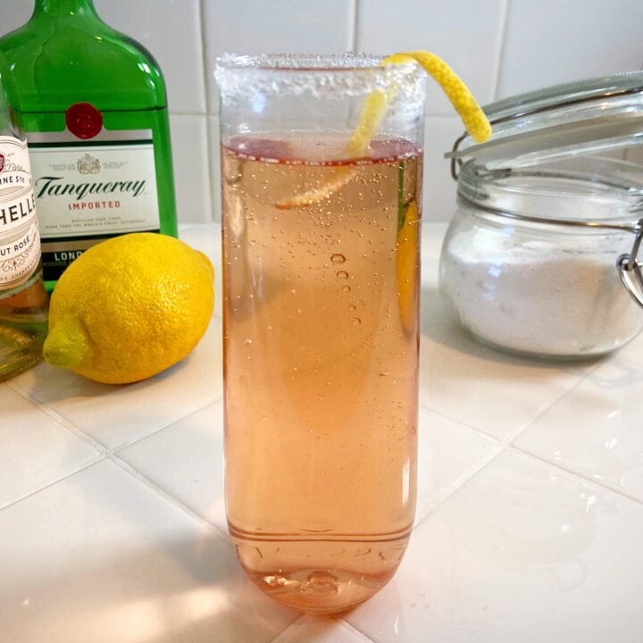 pink French 75
