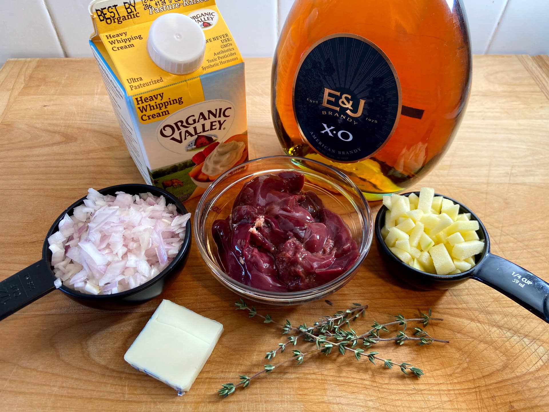 fantastic mr. fox chicken liver mousse ingredients