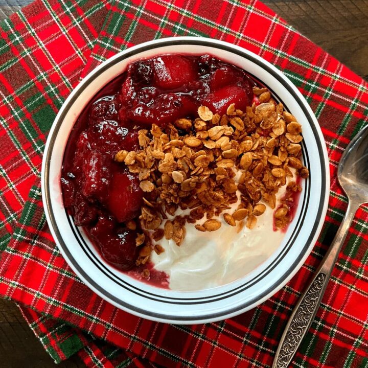 stone fruit compote