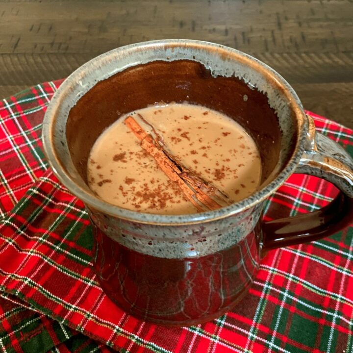 spiked eggnog coffee