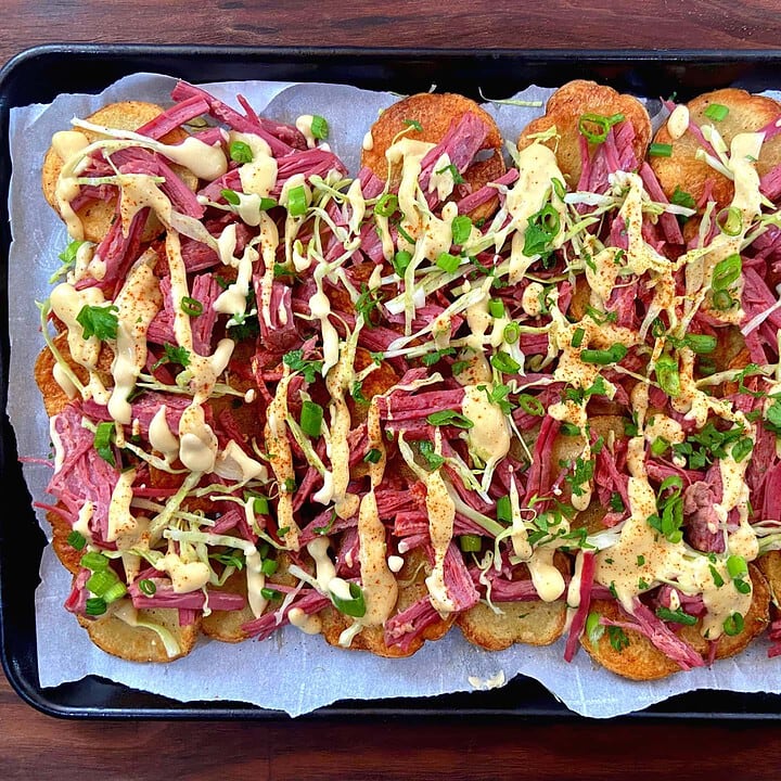 grabbers corned beef nachos