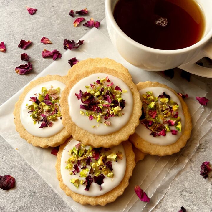 rosewater biscuits