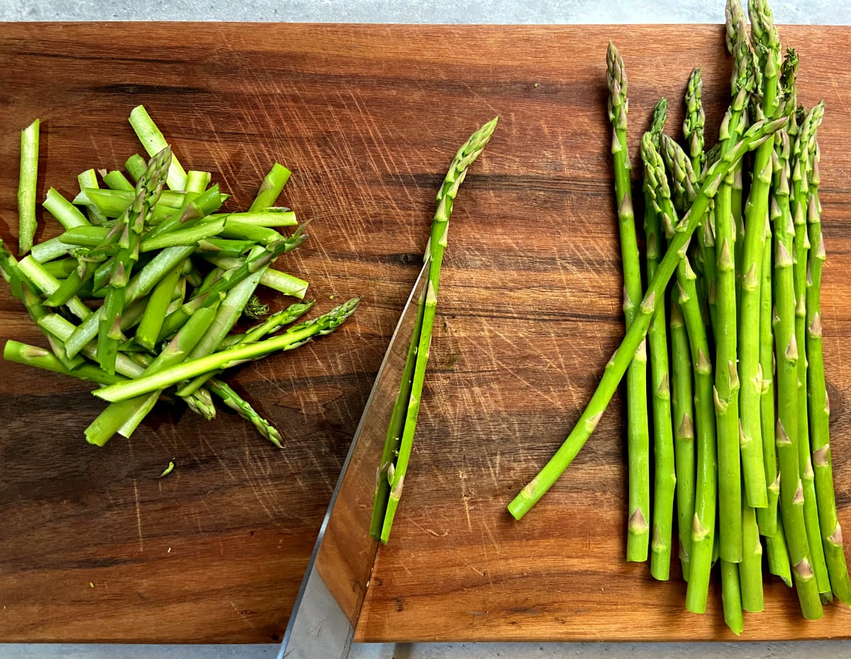 asparagus julienne