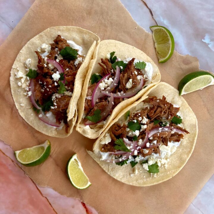 on the lamb tacos