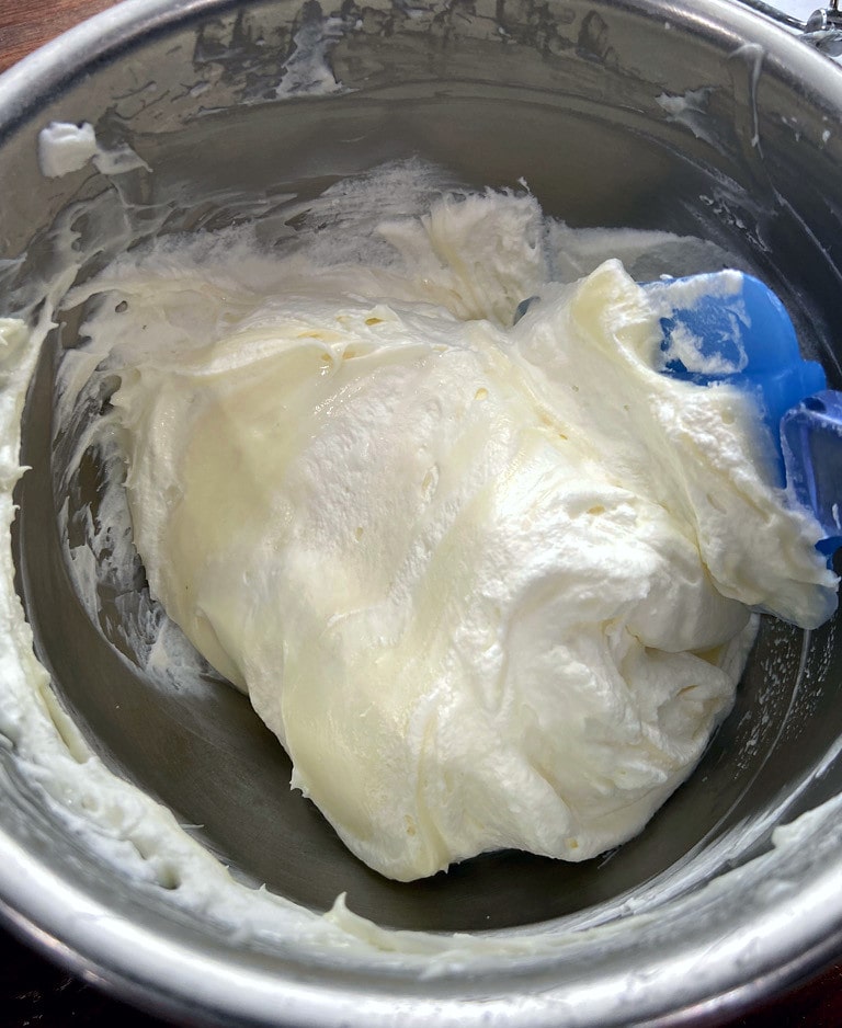 cream cheese whipped cream