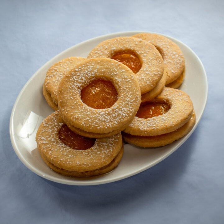 boozy orange marmalade biscuits