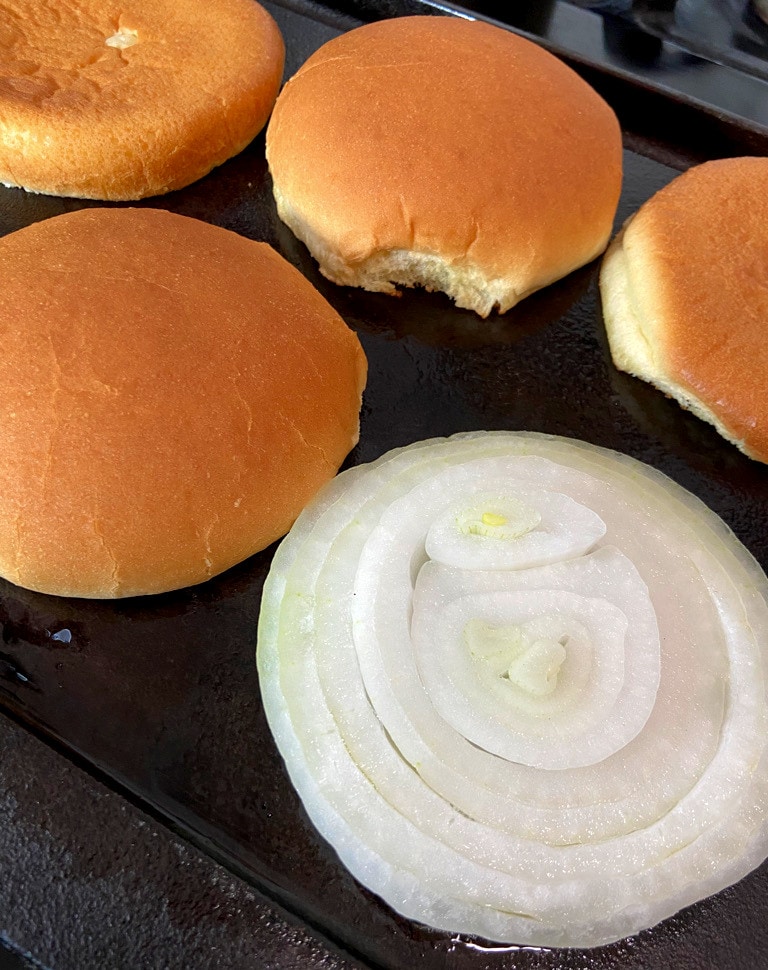 buns and onions