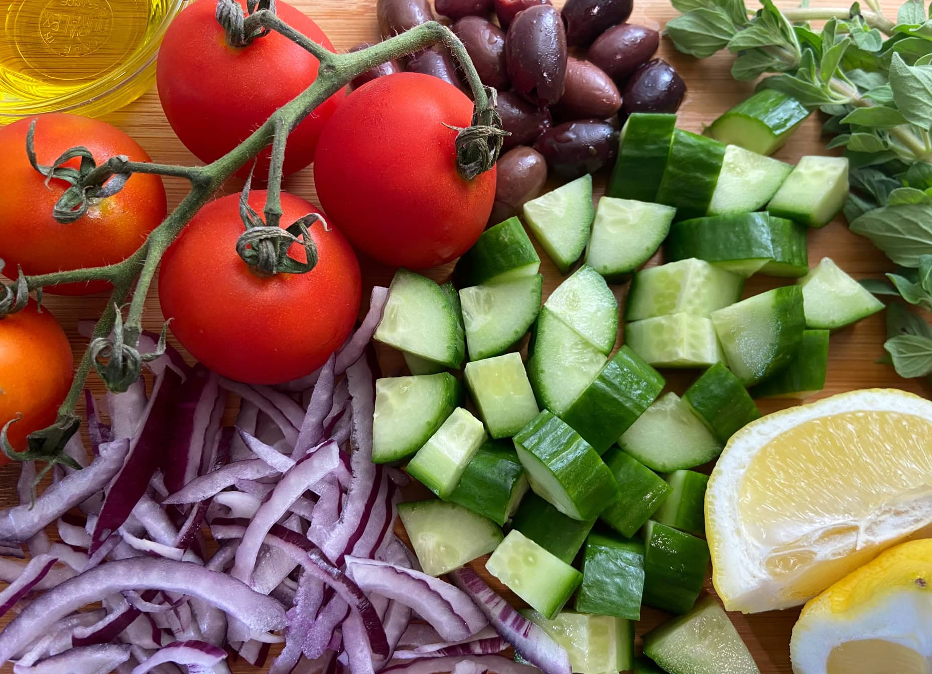 my big fat greek wedding salad ingredients