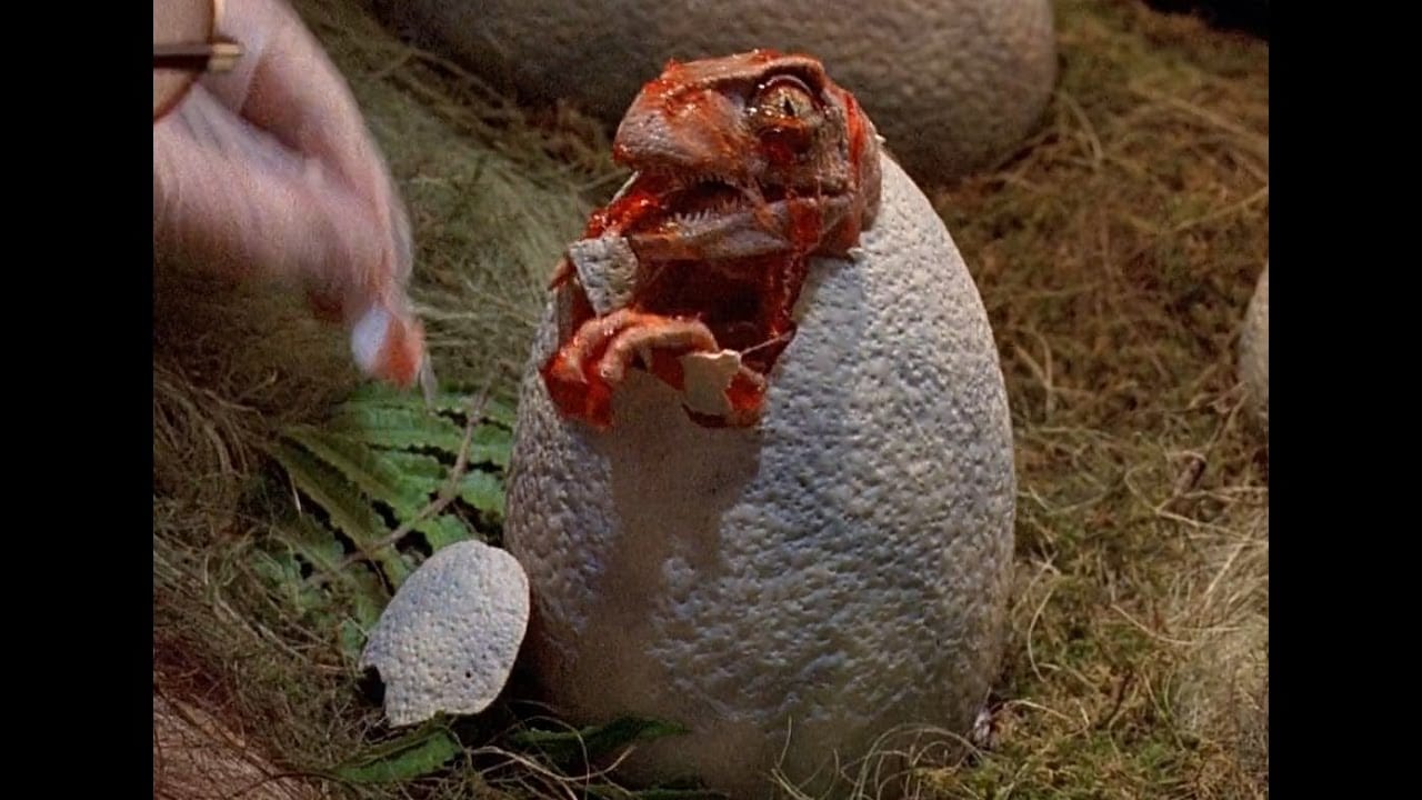 jurassic park baby raptor