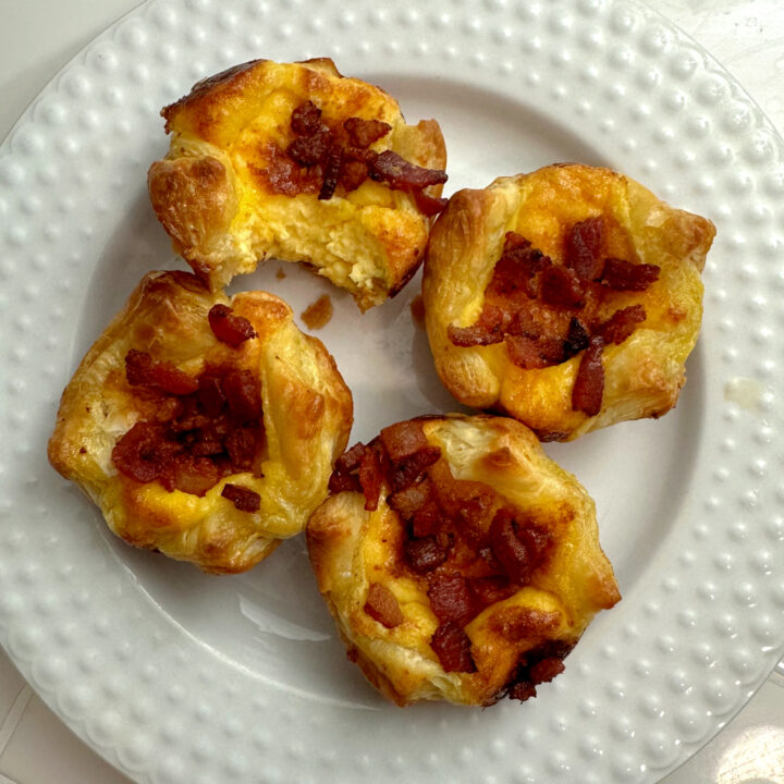 Wisconsin Cheddar and Bacon Tartlets