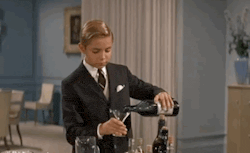 auntie mame Patrick makes a martini gif