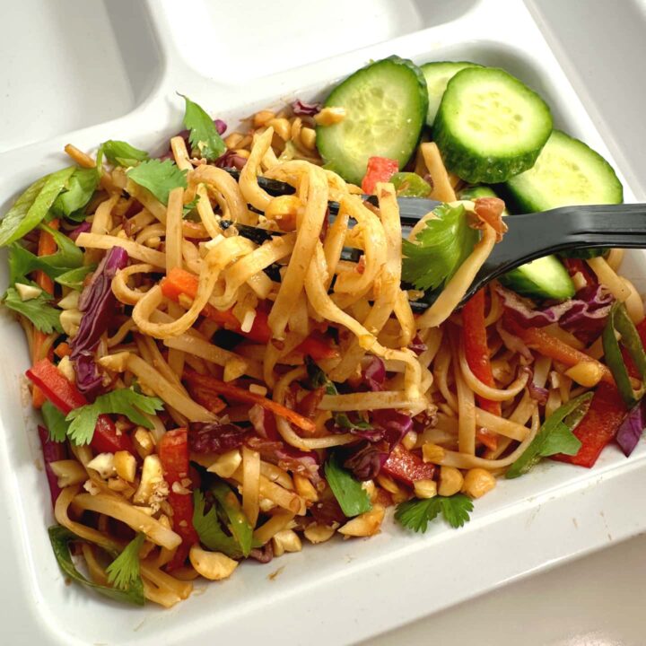 Spicy Vegan Thai Noodle Salad