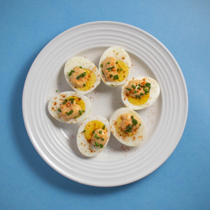 Napoleon Dynamite Lazy Deviled Eggs