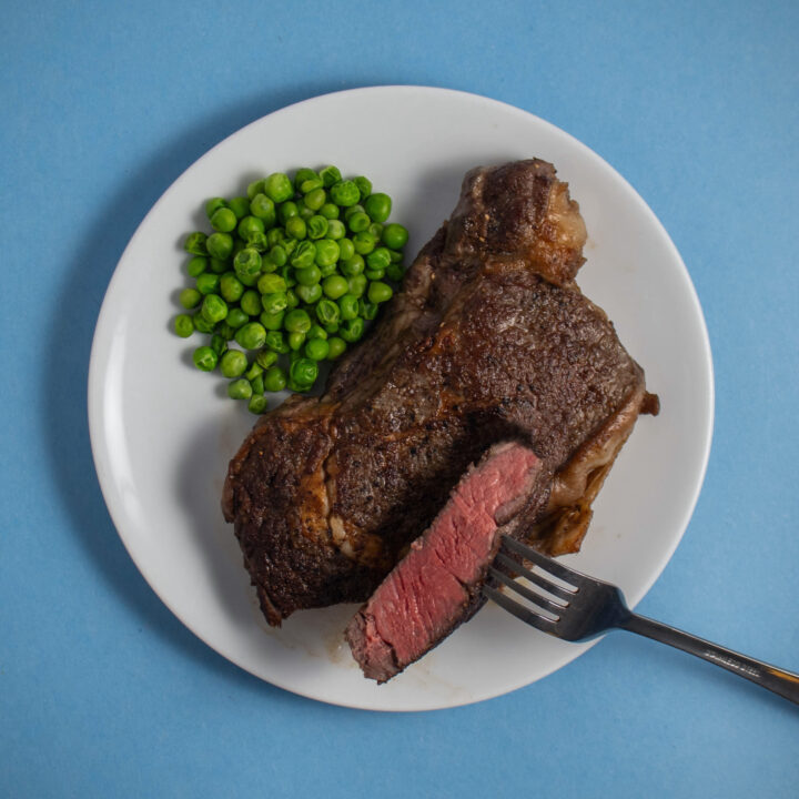 Napoleon Dynamite Steak and Peas