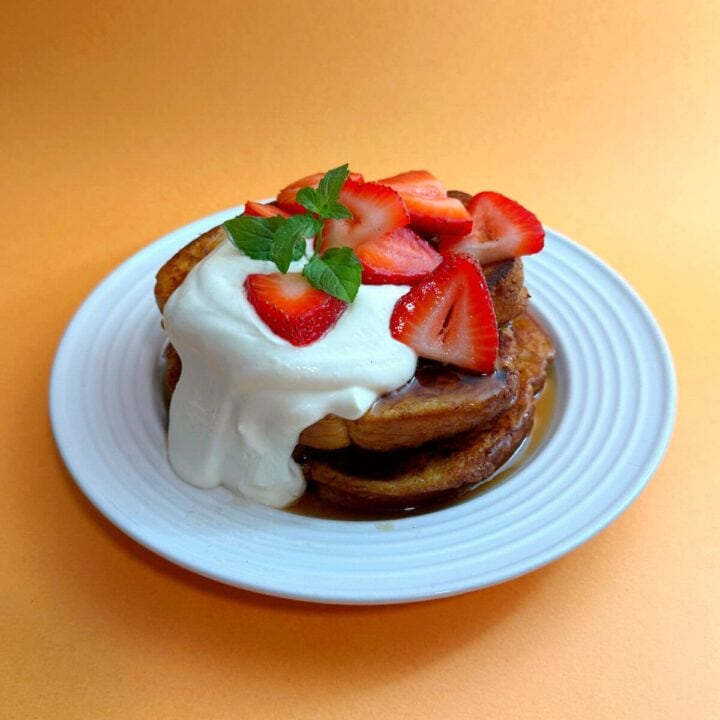 LET’S GET SOME FUCKIN’ FREINCH TOAST (TOPPED STRAWBERRIES DAIQUIRI-ED) 