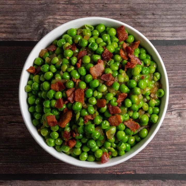 A SIDE OF PEAS FOR THE GIRL IN LOVE WITH A FROZEN VEGETABLE